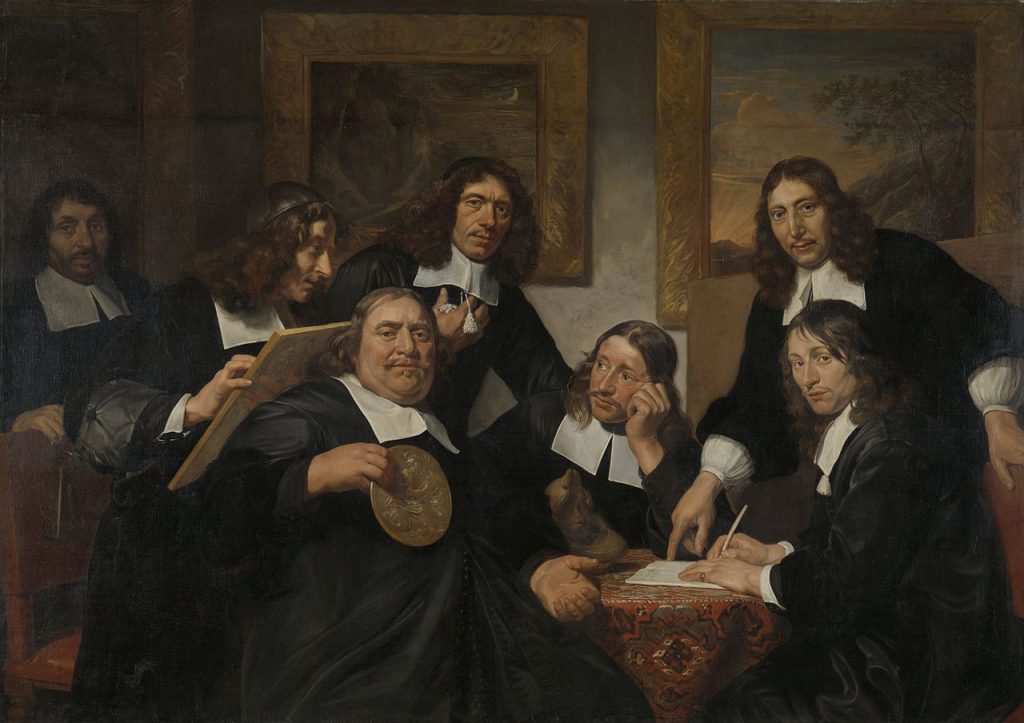 Jan de Bray - Les dirigeants de la Guilde de Saint-Luc (1675)