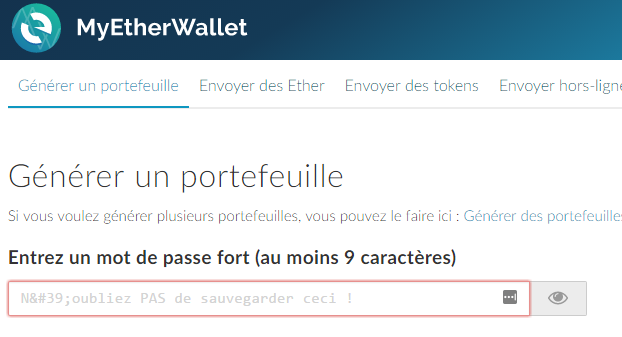 MyEtherWallet passe en version 3.0, traduit en français