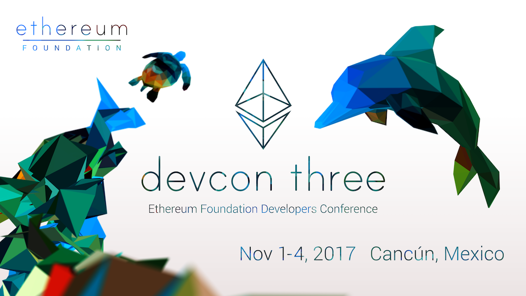 Annonce de la devcon3 à Cancún du 1 au 4 novembre 2017